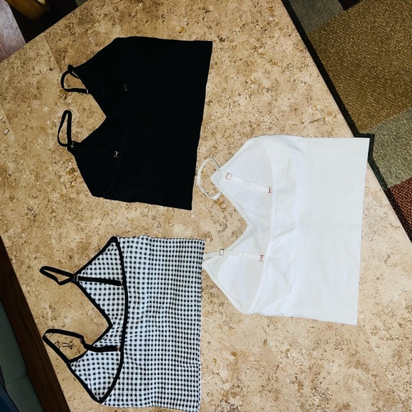 FINAL 3 DAYS! NWOT 3 Marlyn Monroe Cropped Athletic Material Tanks - Size M - Picture 7 of 8